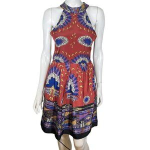 MM Couture by Miss Me Lined Halter Dress Size Small Celestialcore Bohemian